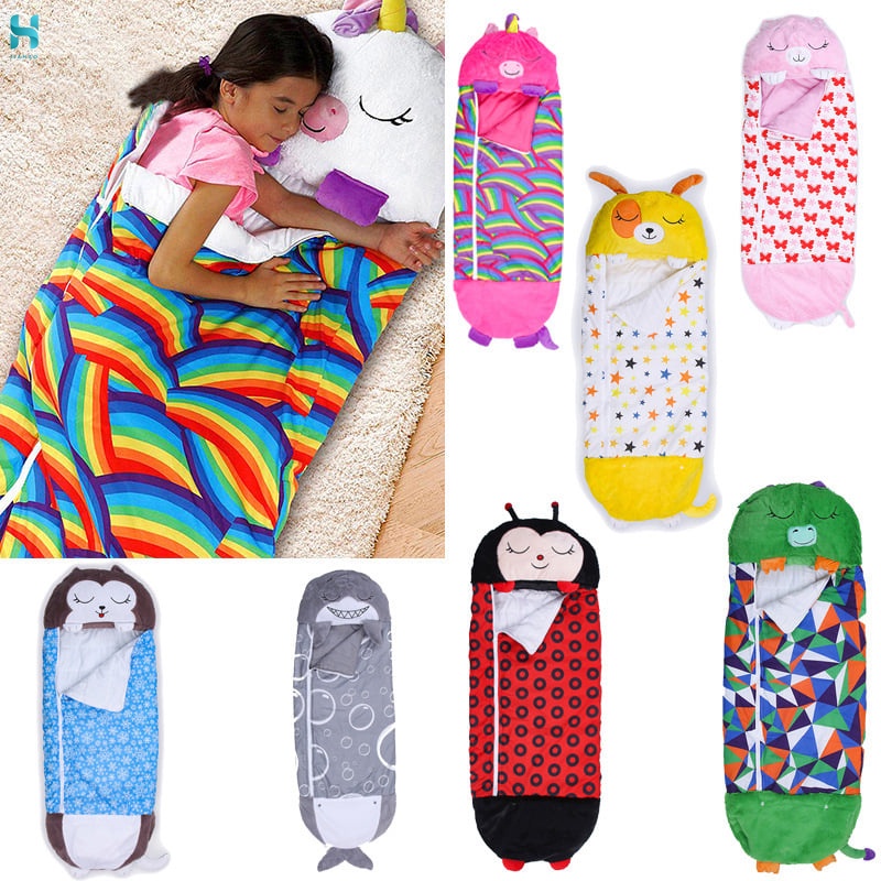 JH Happy Nappers Sleeping Bag Kids Boys Girl Play Pillow | Shopee ...