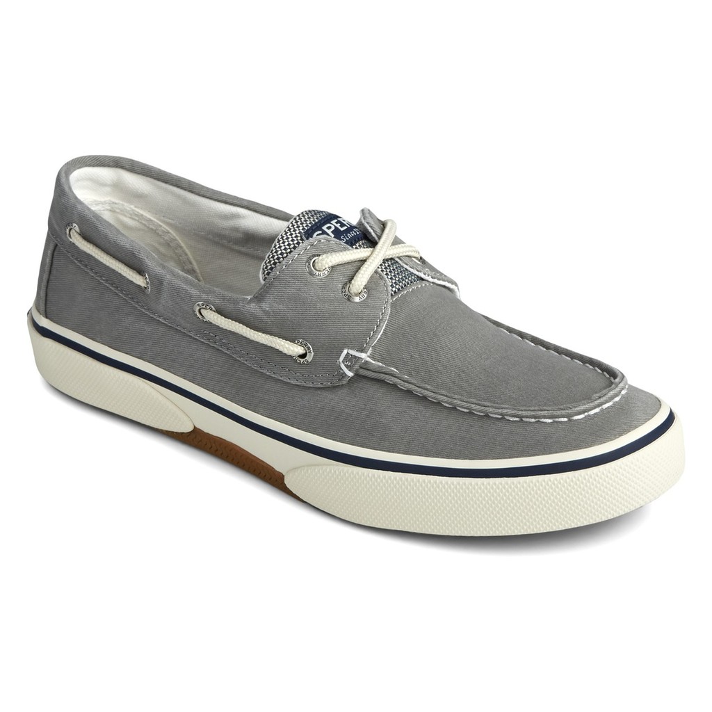 Mens grey sperry on sale shoes