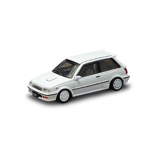Modèle Réduit 1:64 Toyota Starlet Turbo-S 1988 (EP71) - Couleur Argentée - Par BM Creations