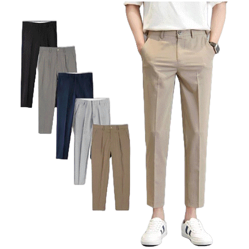 WD Classic Men S Casual Suit Pants 7 Colors Sizes 28 36 Must Have For ...
