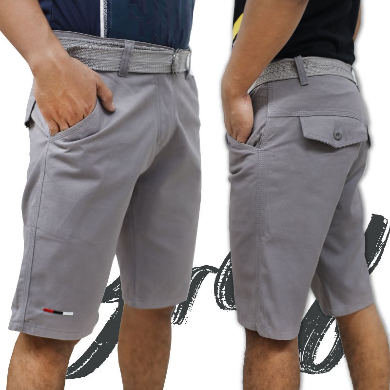 Men s cargo shorts free belts 1939 Shopee Philippines