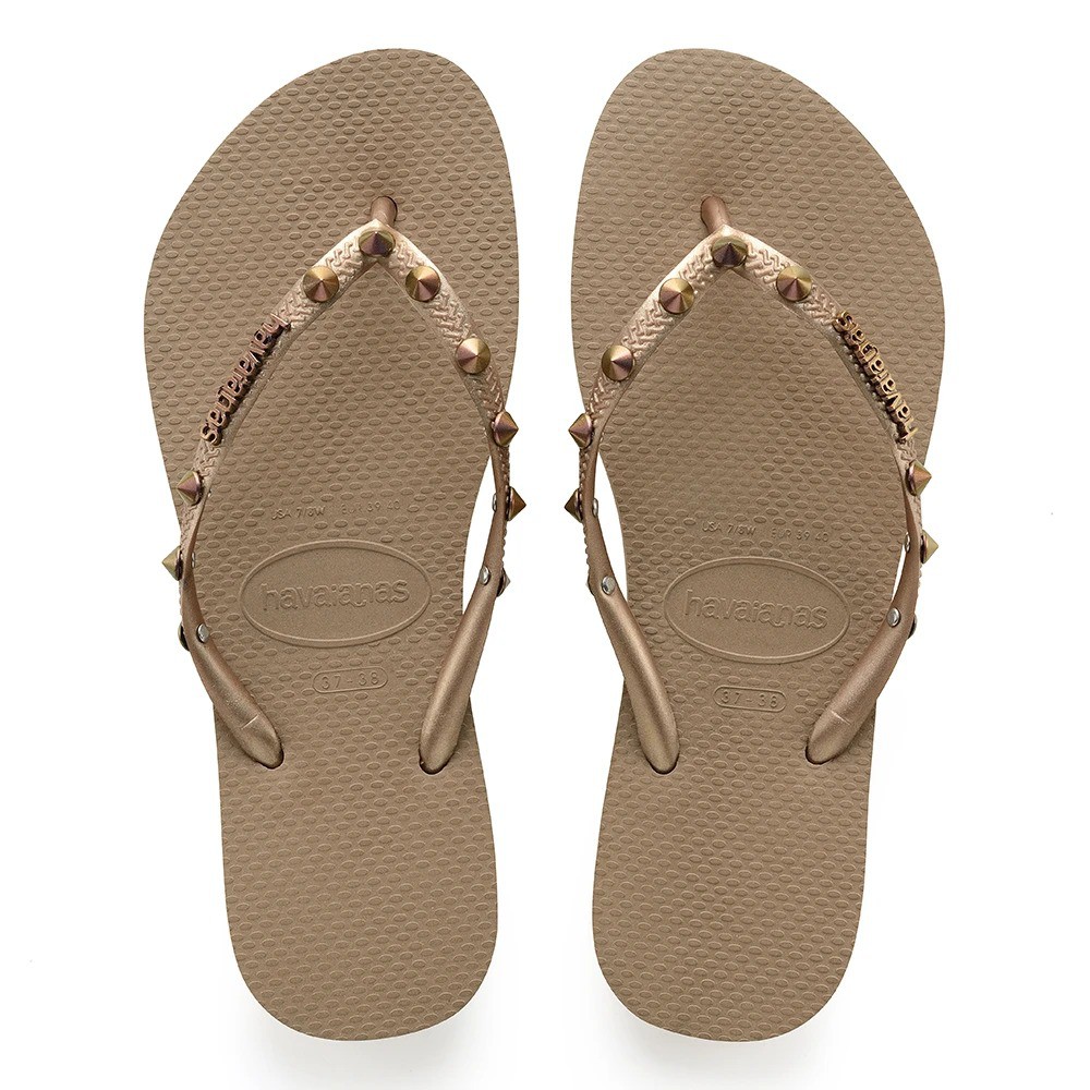 Havaianas slim hardware rose gold on sale