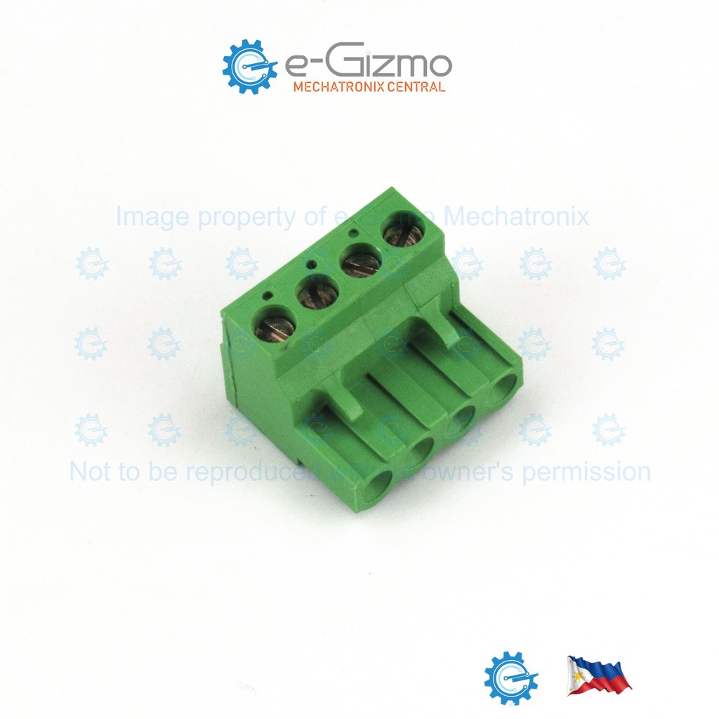 Buchanan Male Pluggable Screw Terminal Block 16A 5.08mm Pitch 4P 796634 ...