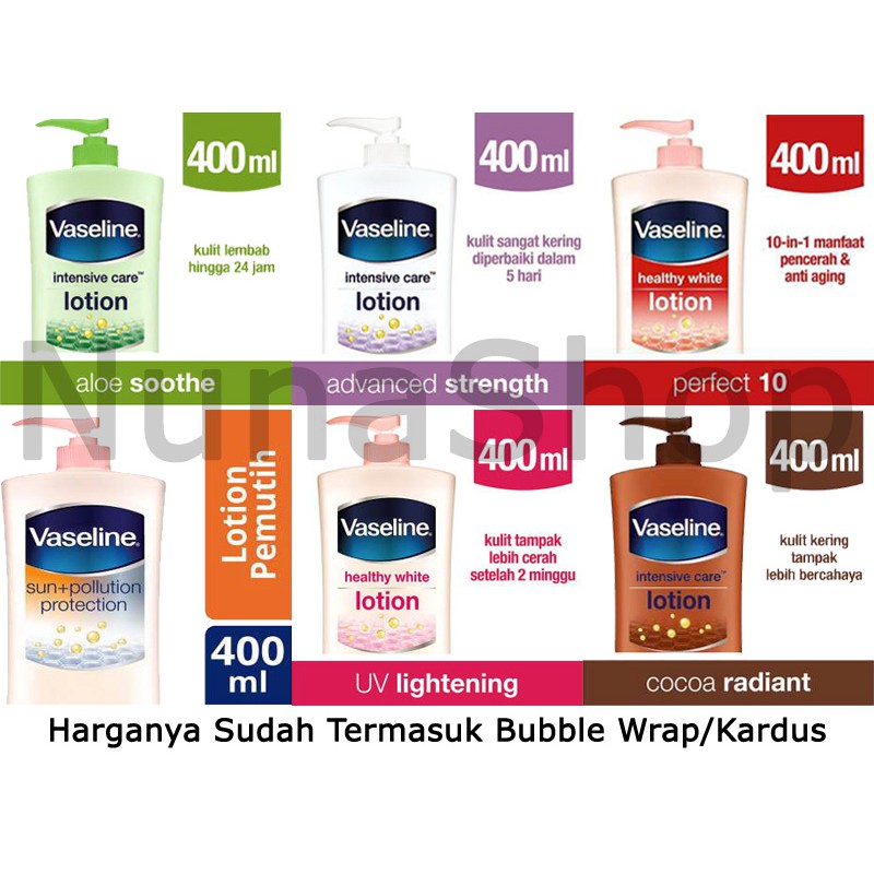 Vaseline HandBody Hand Body Lotion 400ml | Shopee Philippines