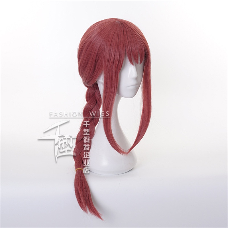 New Makima Wig Cosplay Set Anime Chainsaw Man Character Costume Prop ...