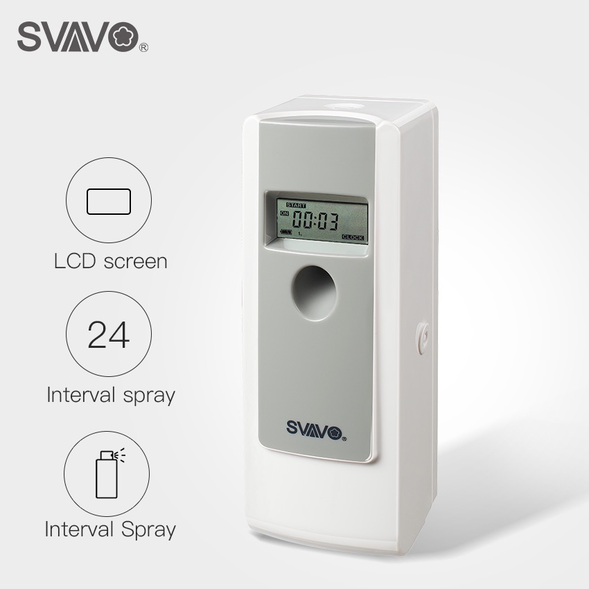 SVAVO Automatic Aerosol Dispenser Air Freshener for Home Room Toilet