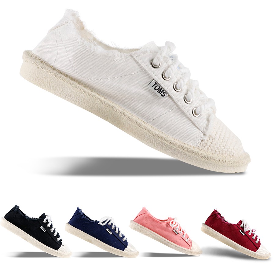 Canvas plimsolls ladies hotsell