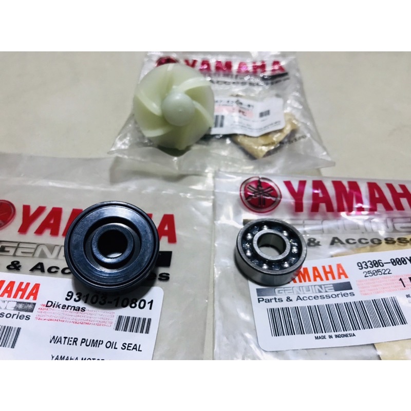 Water Pump Oil Seal, Bearing, & Impeller Shaft Assy Sniper 150/ Nmax