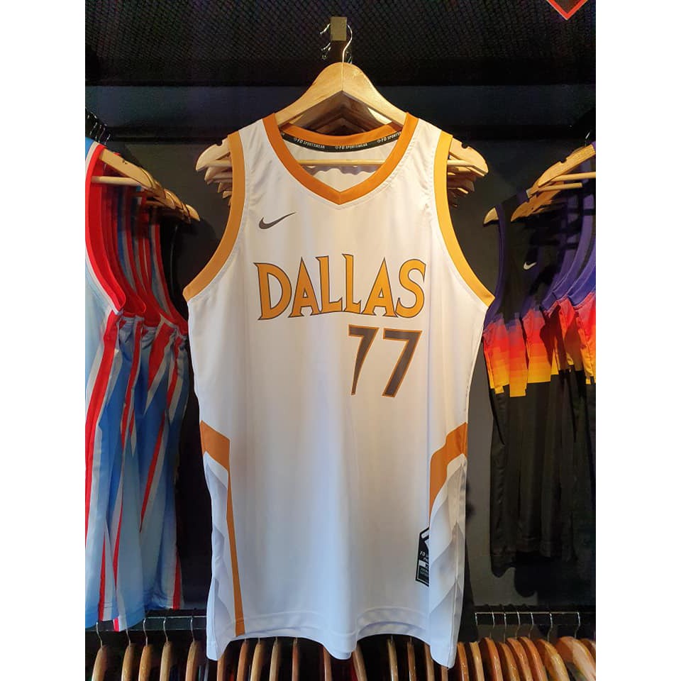 DALLAS MAVERICKS LUKA DONCIC 2021 CITY EDITION FULL SUBLIMATED JERSEY