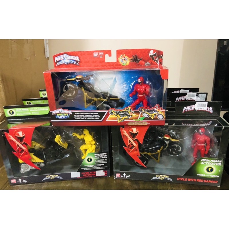 Power Rangers Super Ninja Steel Mega Morph Vehicle | Shopee Philippines