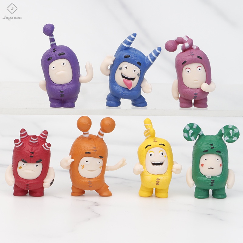 Oddbods Figure Toy Action Figures Toy Gifts for Kids Birthday Decor ...