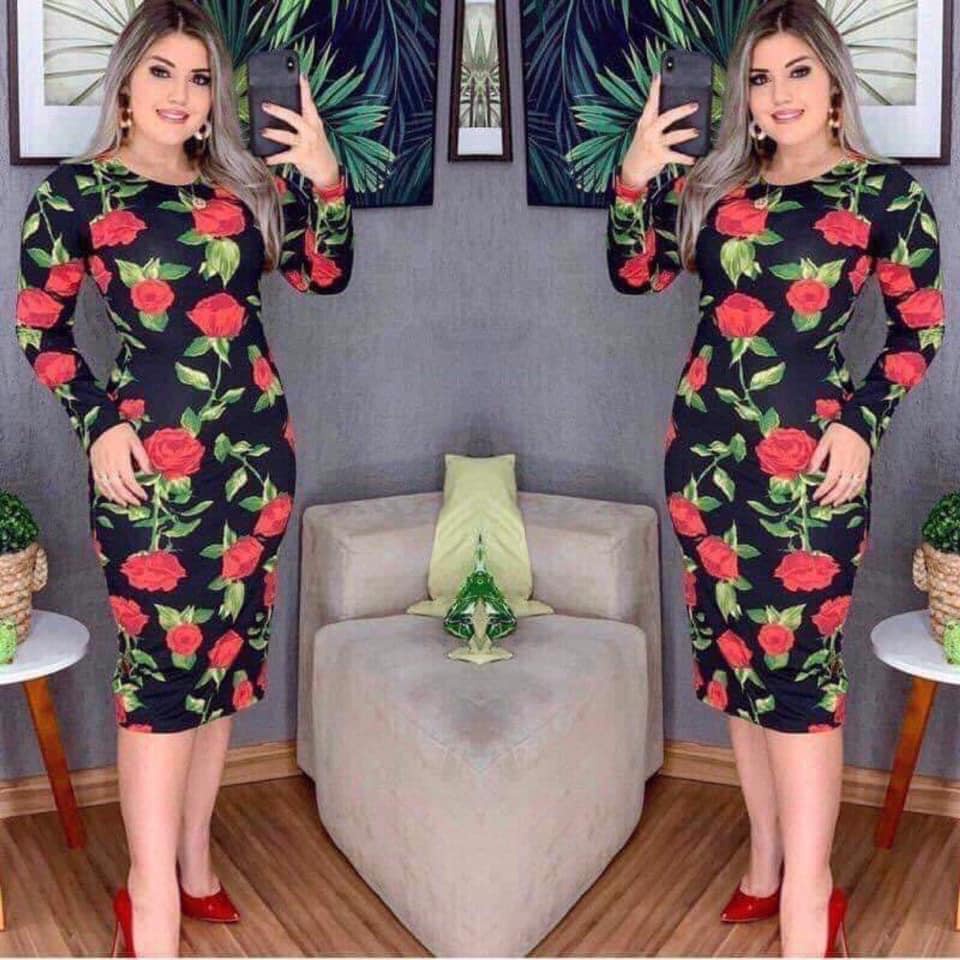 Hawaiian bodycon dress online
