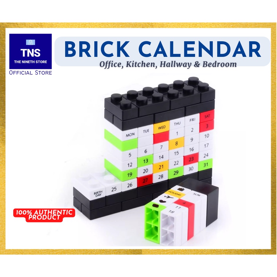 ICONIC Brick Calendar Shopee Philippines