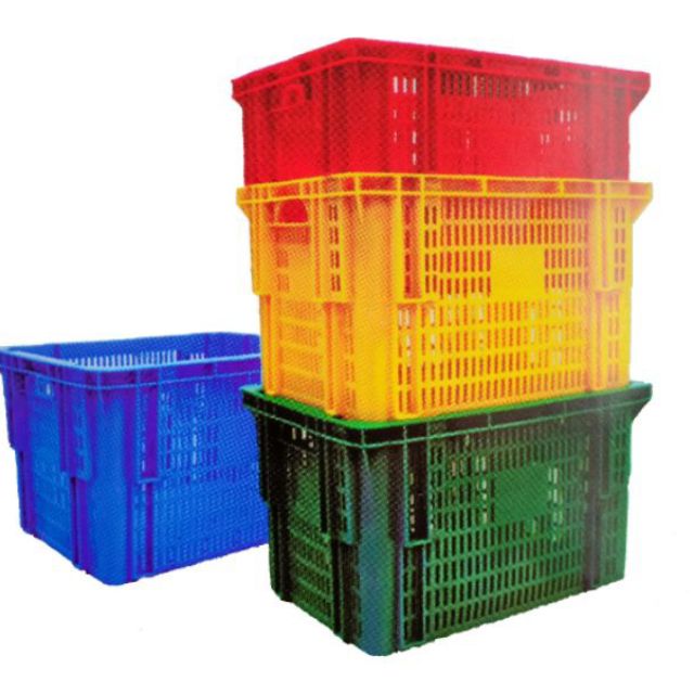 Nestable and Stackable Plastic Crate (1 piece) Shopee Philippines