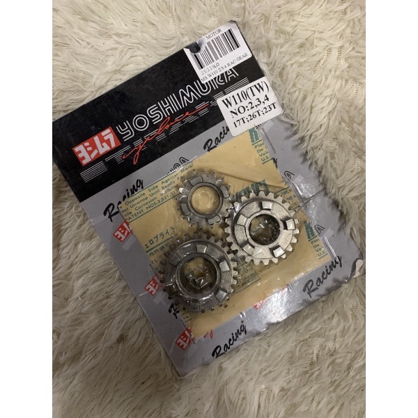 honda wave110 w110 racing gear set 2nd-17T 3th-26T 4th-23T (YOSHIMURA ...