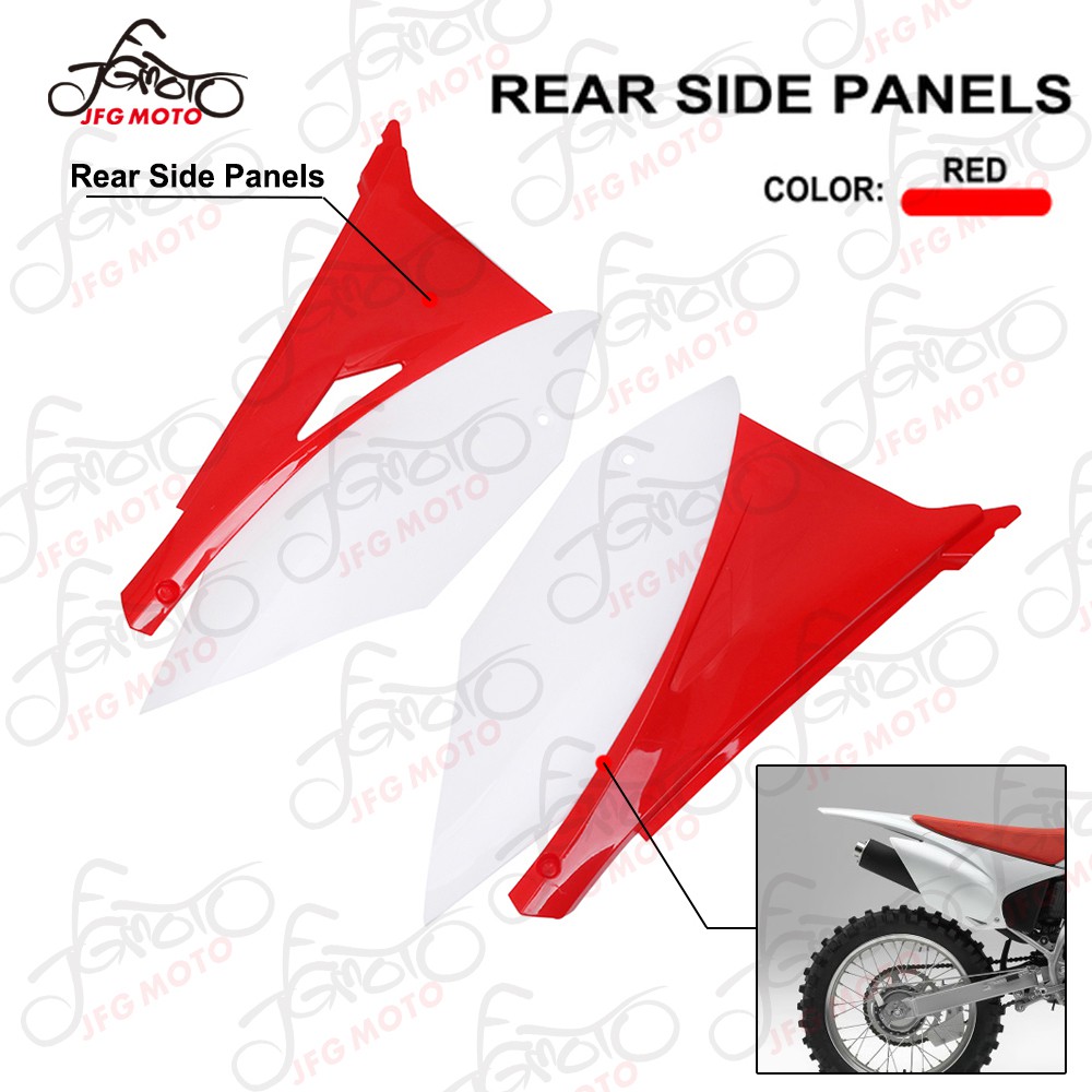 JFG MOTO Motorcycle Plastic Kit Fairing Cover Fender Radiator Shrouds ...