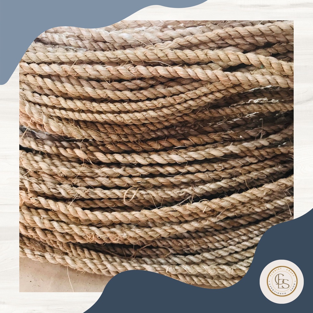 30yards Abaca Rope Natural Multipurpose Rope Cat Scratcher 3mm and 2mm ...