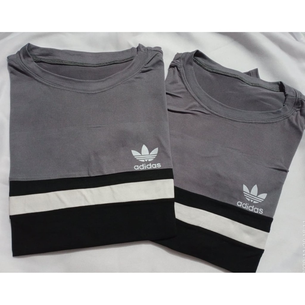 Adidas Couple T-Shirt Unisex Freesize | Shopee Philippines