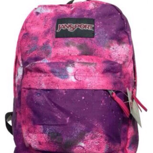 Jansport superbreak backpack clearance galaxy