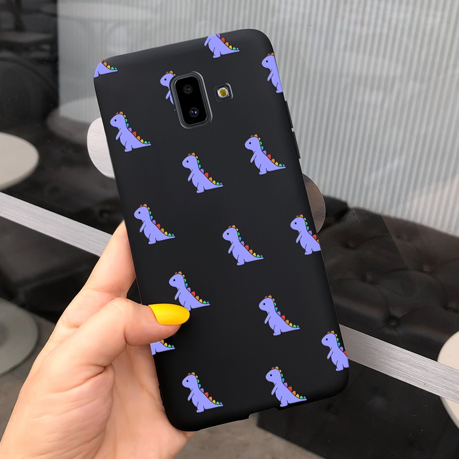 Soft Case Samsung Galaxy J6 Plus SM-J610G Casing Popular Leopard