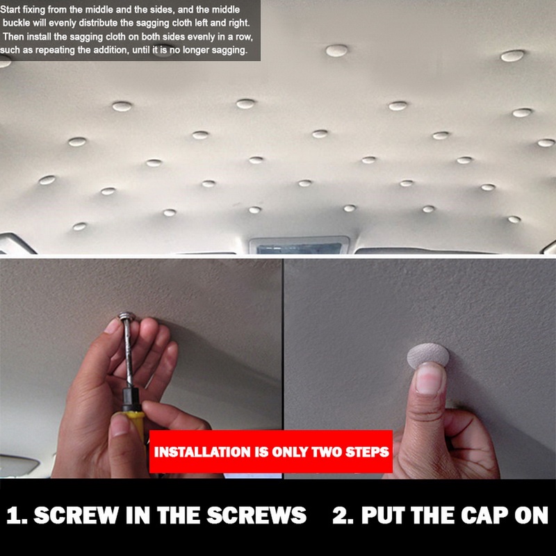 New Car Roof Headliner Repair Kit Roof Snap Pins Retainer Car Roof