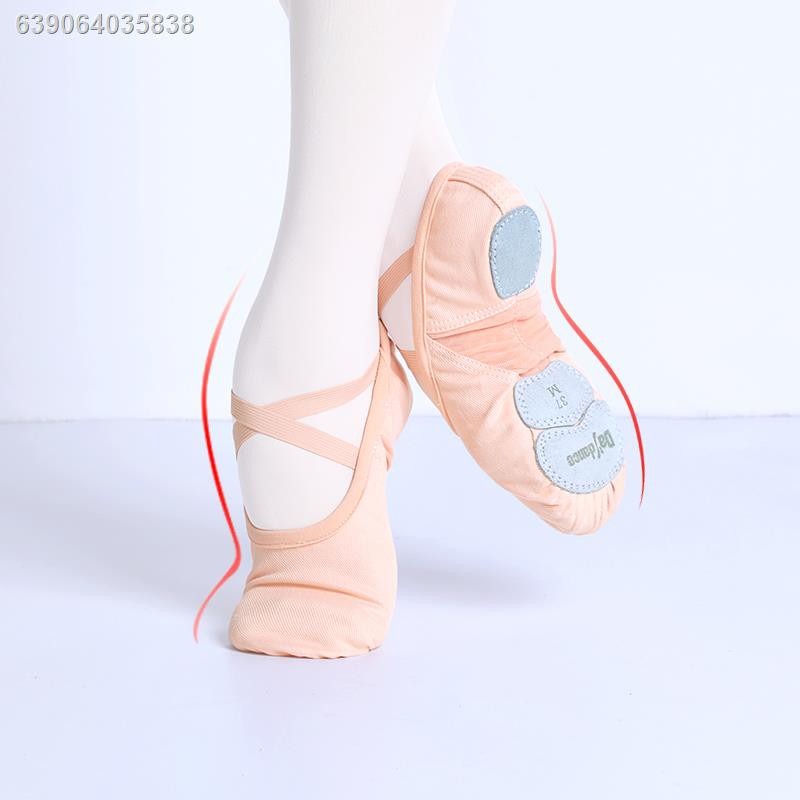 Girls' Split-sole soft dance shoes