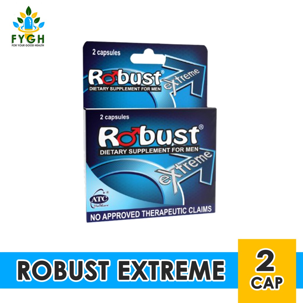 Robust Extreme Dietary Supplement for Men 2 Tab/box | Shopee