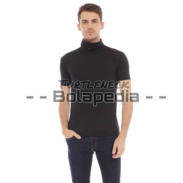 Men s short sleeve shop turtleneck t shirts