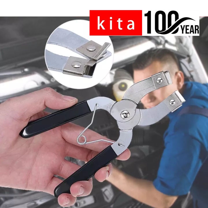 new Piston ~~~~~ ~~~ Ring Compressor Installer Ratchet Pliers Remover ...