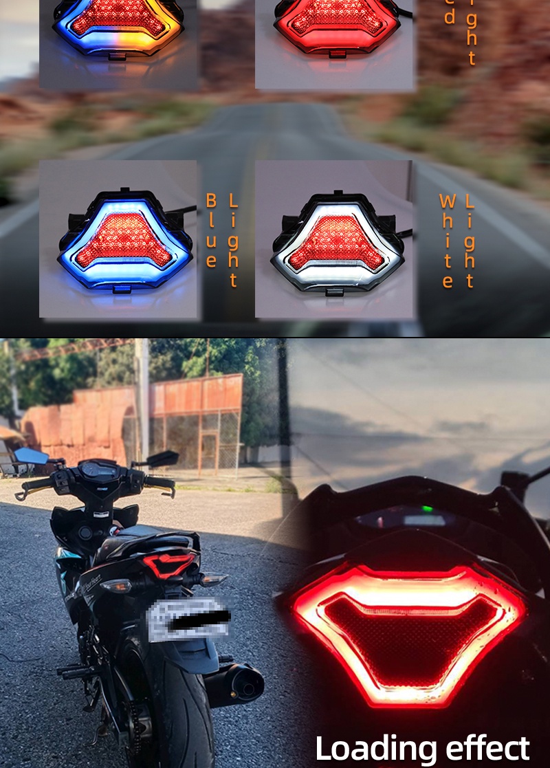 YAMAHA Y15 TST LAMPU SIGNAL BRAKE FLASH LIGHT TST TAIL LAMP WITH SIGNAL ...