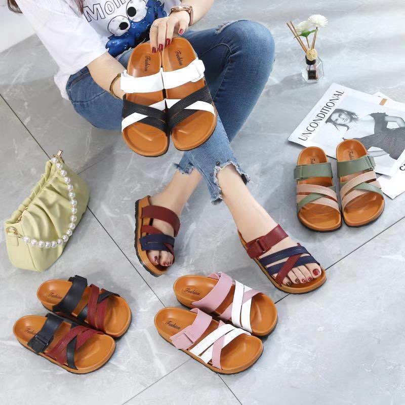 New Fashion Korean Flat Sandals #2188 | Shopee Philippines