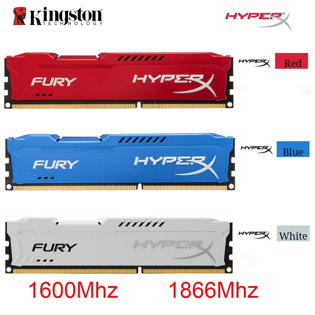 Already in stock New Kingston HyperX FURY 8GB DDR3 1600Mhz 1866Mhz