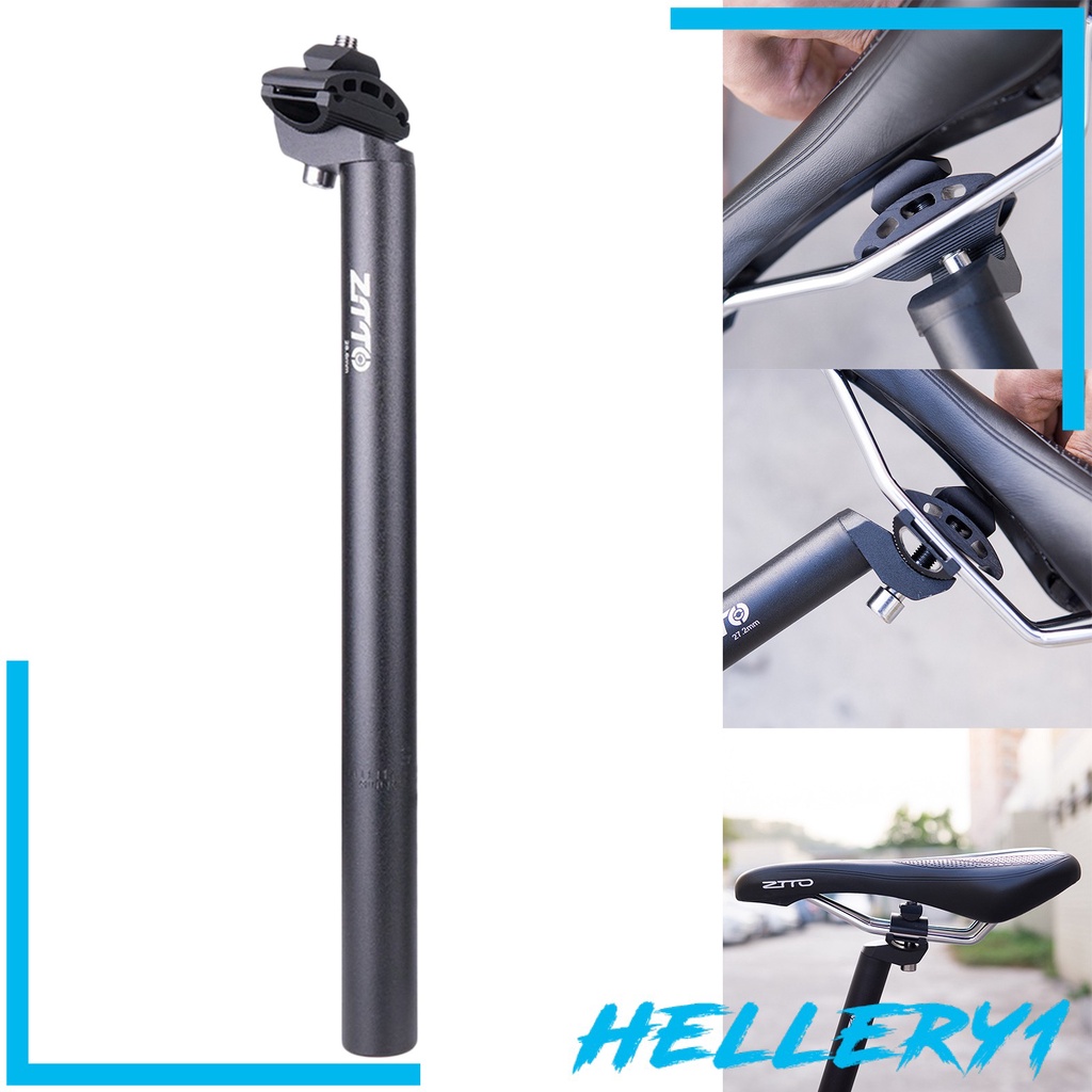 [HELLERY1] Bike Replacement Extra Long Seatpost Seat Post (350mm 450mm