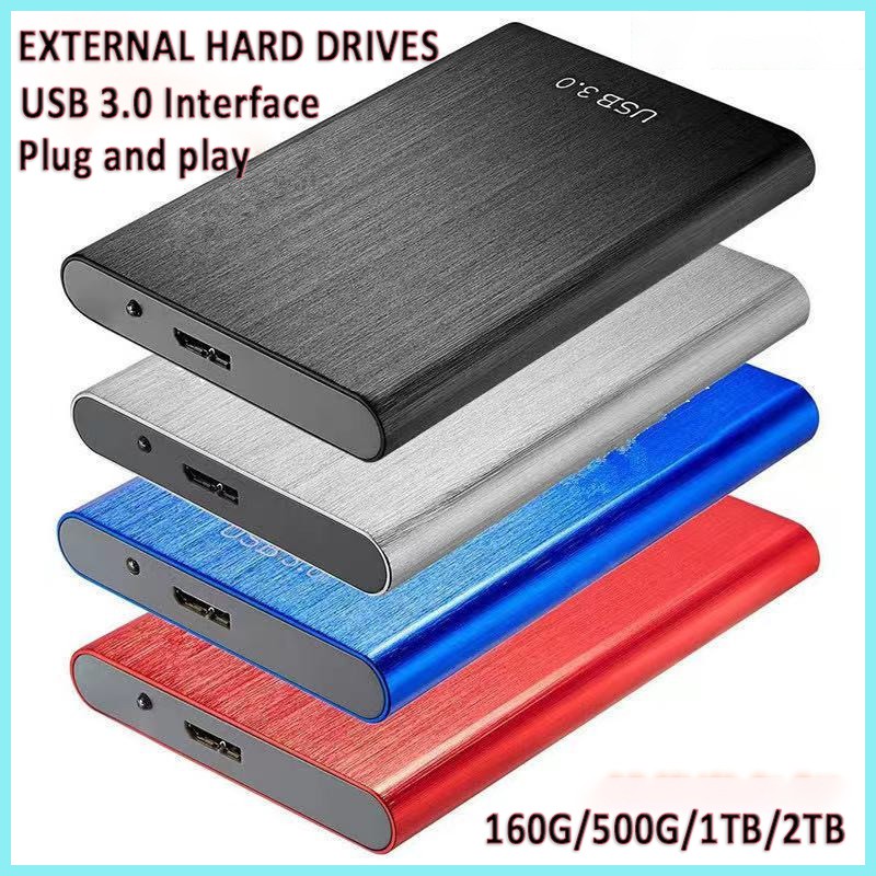 Portable External Hard Drive 160gb 500gb 1tb 2tb Hdd 25inch Usb 30 External Hard Disk Drive 6953