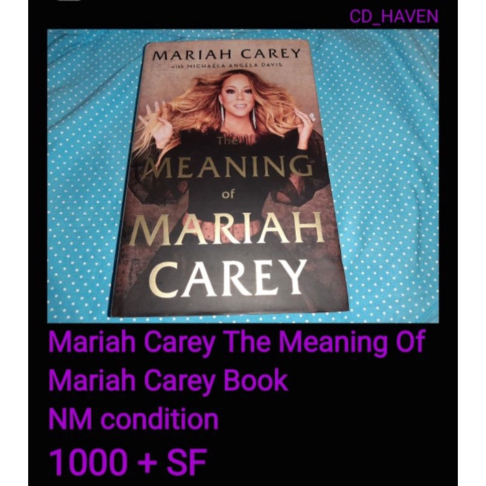 mariah-carey-the-meaning-of-mariah-carey-book-unsealed-shopee
