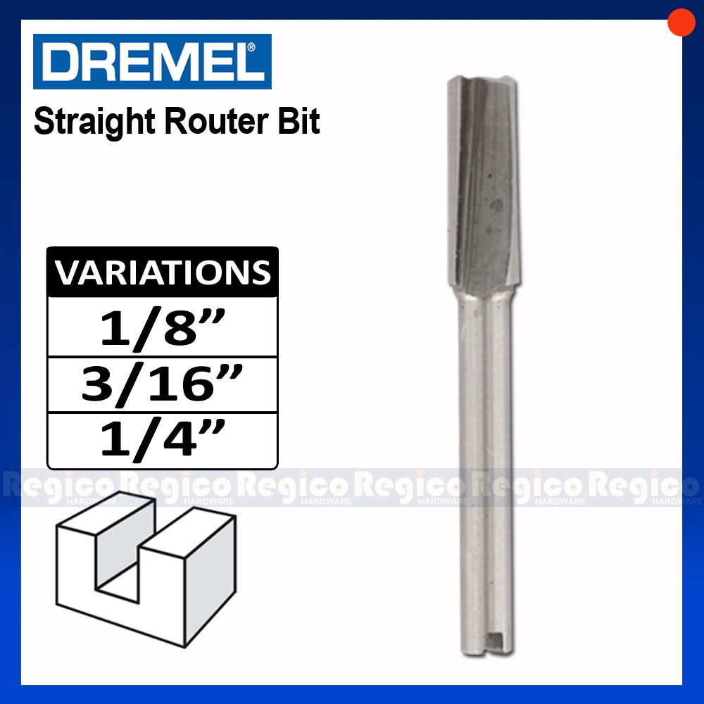 Dremel Straight Router Bit 650 652 654 Dremel Accessories Regico ...