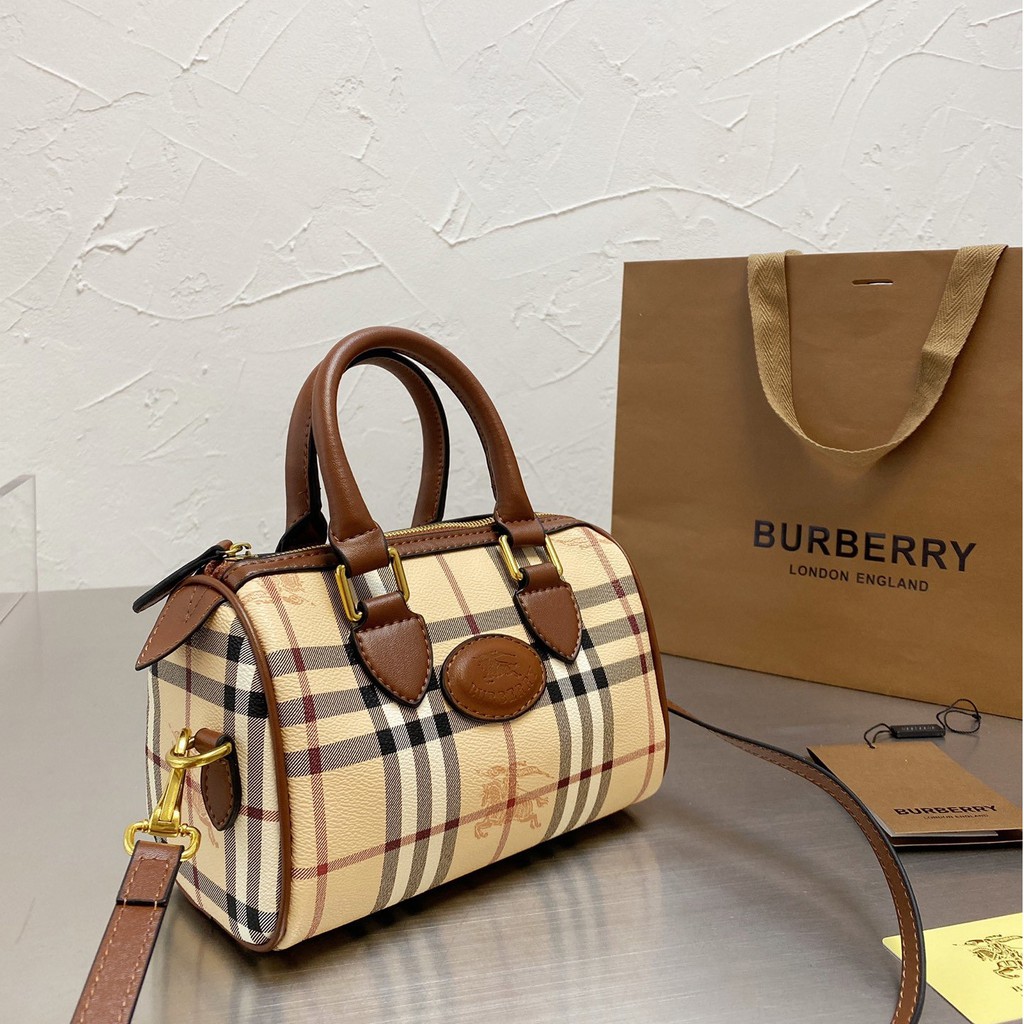 Burberry vintage hot sale boston bag