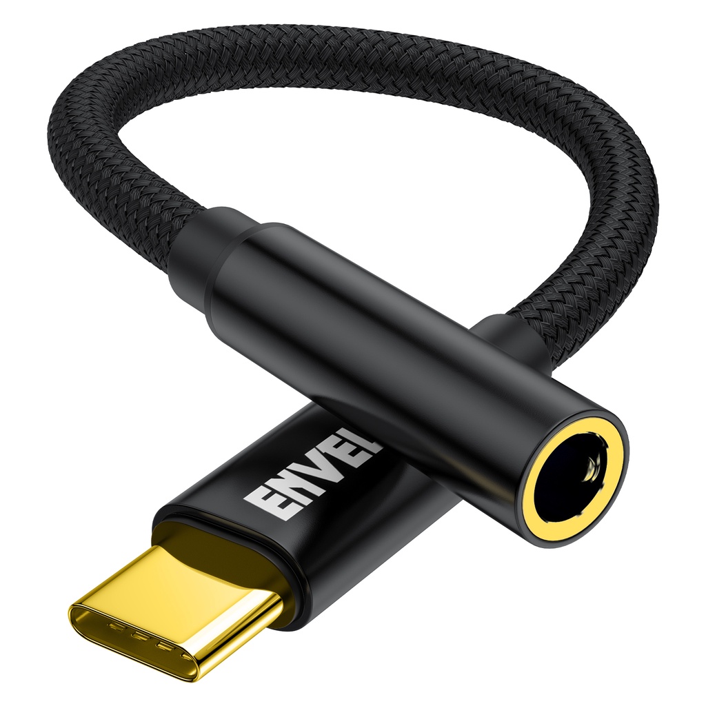 ENVEL USB to 3.5mm Headphone Jack Adapter, Typ…