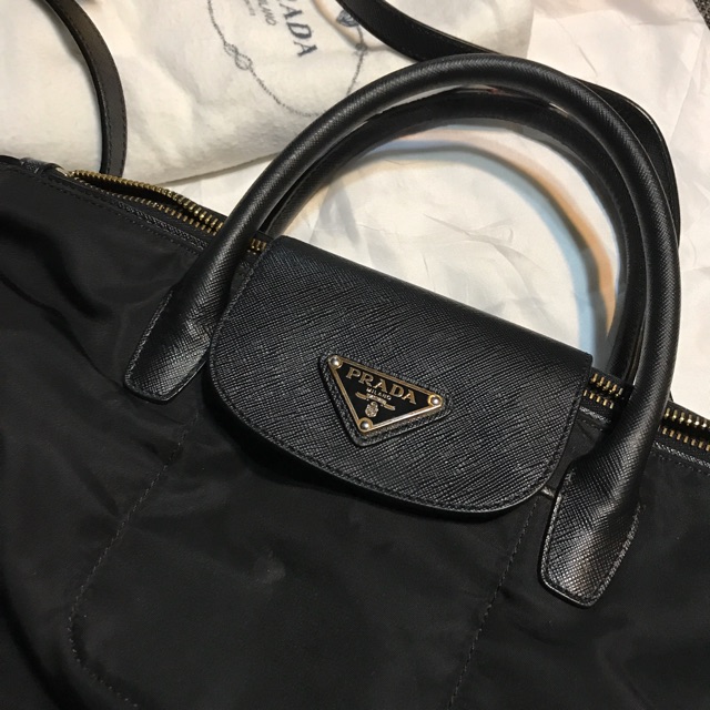 prada nylon tessuto saffiano leather Shopee Philippines