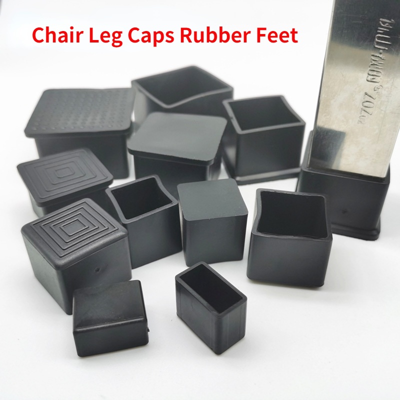 Chair Leg Caps Rubber Feet Protector Pads Furniture Table Covers