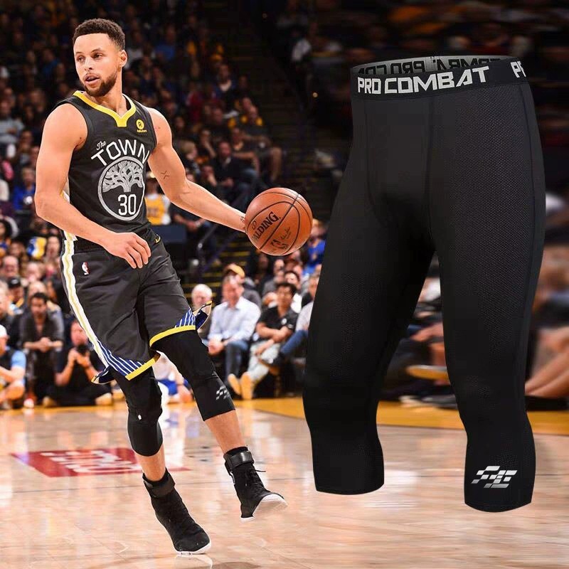 Mens 3/4 Length Compression Pants Basketball Leggings on sale Gym Workout  Pants Fitness Sports Compr Shopee Philippines