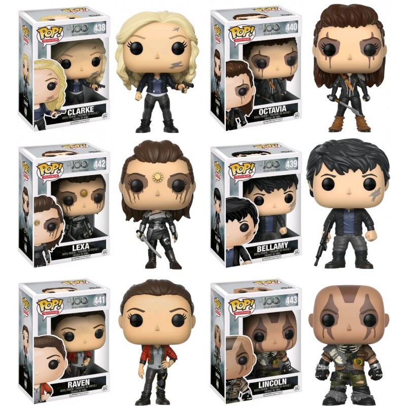 Funko Pop The 100: Clarke Bellamy Octavia Raven Lexa Lincoln