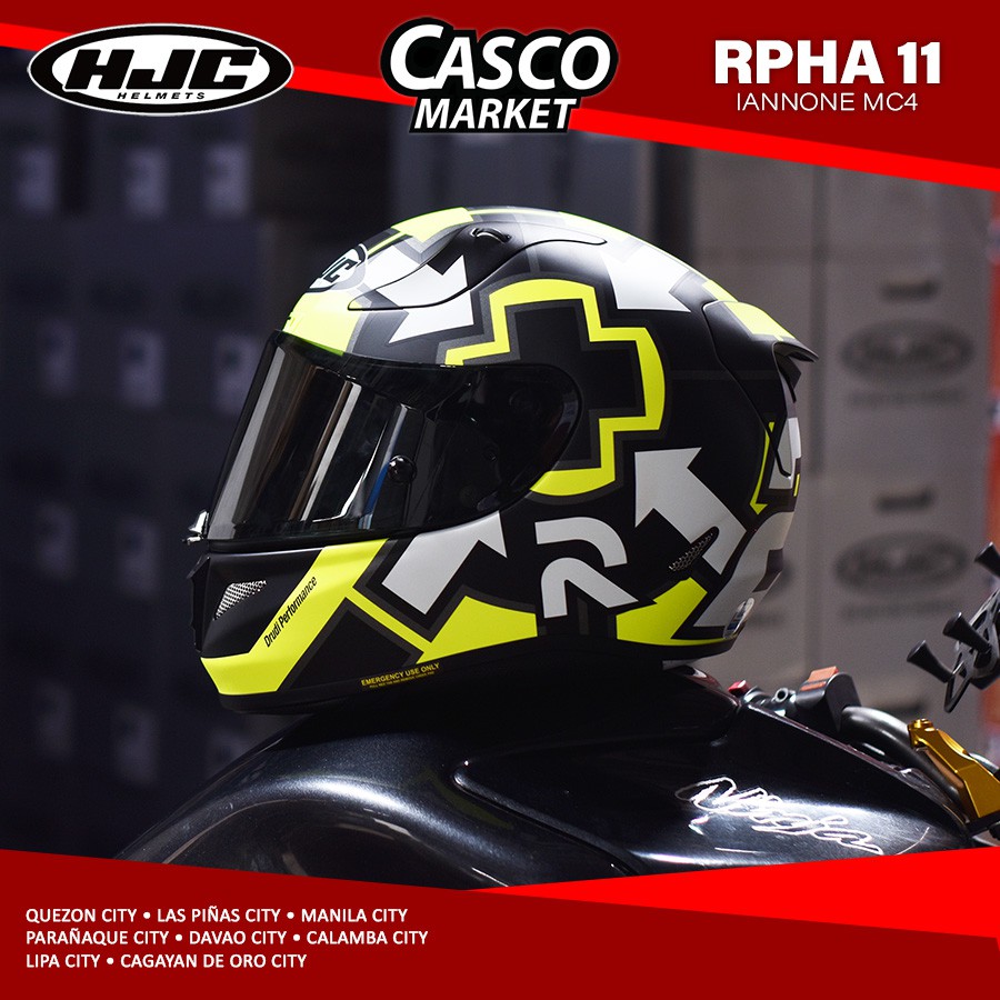 Hjc rpha 11 iannone hot sale replica