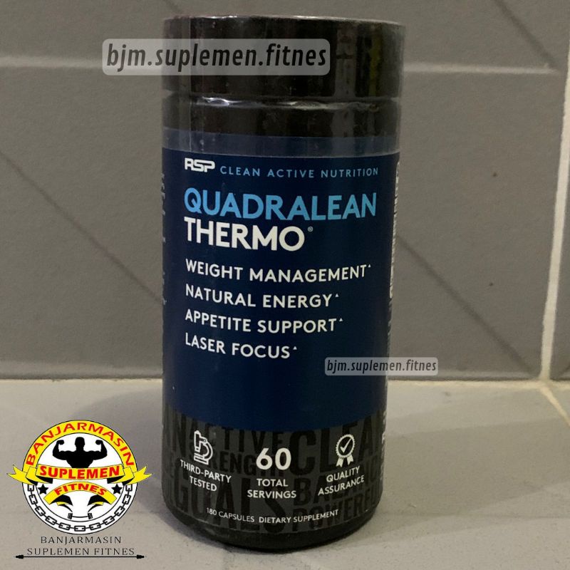 RSP Quadralean Thermo 180 Caps Quadra Lean Thermogenic Fat Burner ...