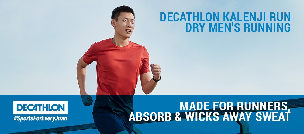 Decathlon - Kalenji Run Dry+, Running T-Shirt, Men's 