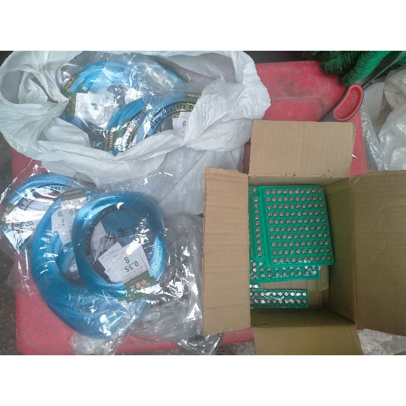 Yamato Monoline fishing nylon blue/white (240) sold per pack