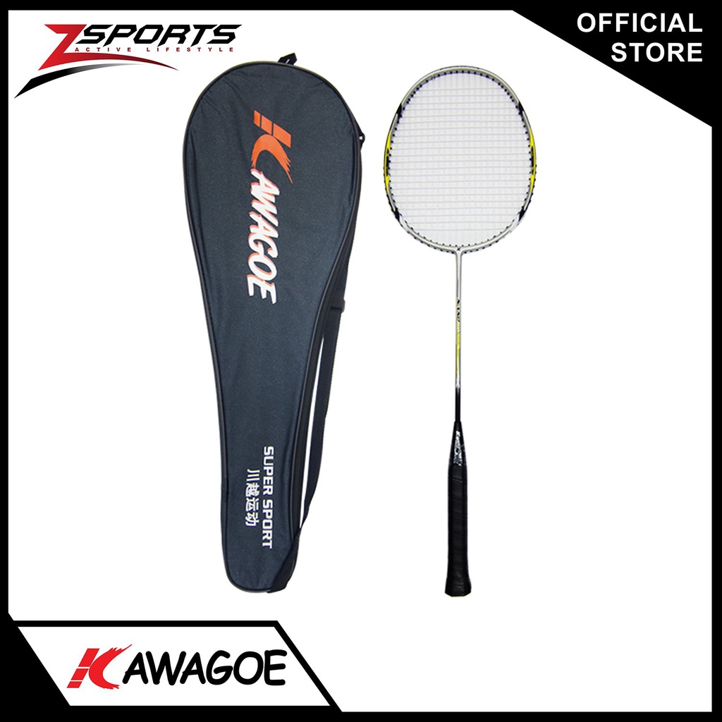 Kawagoe 1 Pc Professional Badminton Racket w/ Bag, Graphite Racket ...