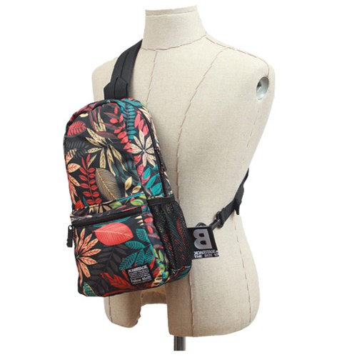 BACKSTAGE Floral Unisex Shoulder Backpack | Shopee Philippines