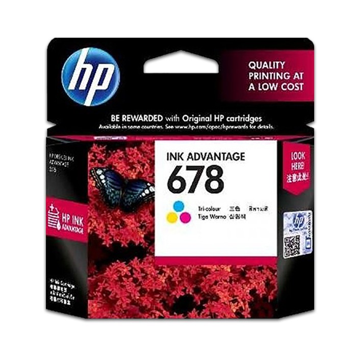 HP Ink Cartridge 678 (Black / TriColor) Shopee Philippines