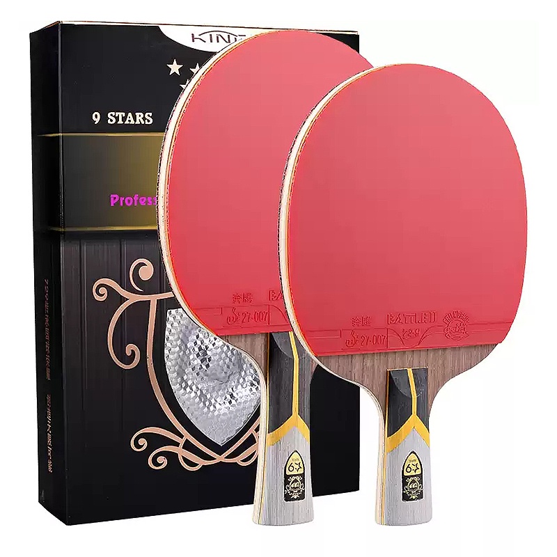 729 Friendship Ping Pong Racket Professional King 9 Star Table Tennis Racket Paddle with ALC